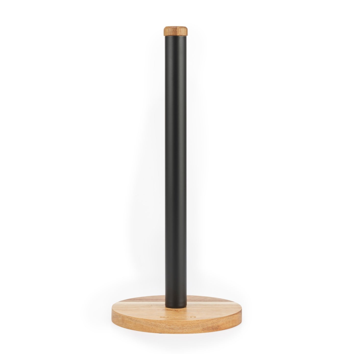 Salter Toronto Kitchen Roll Holder Freestanding Worktop Organiser Wooden/Black