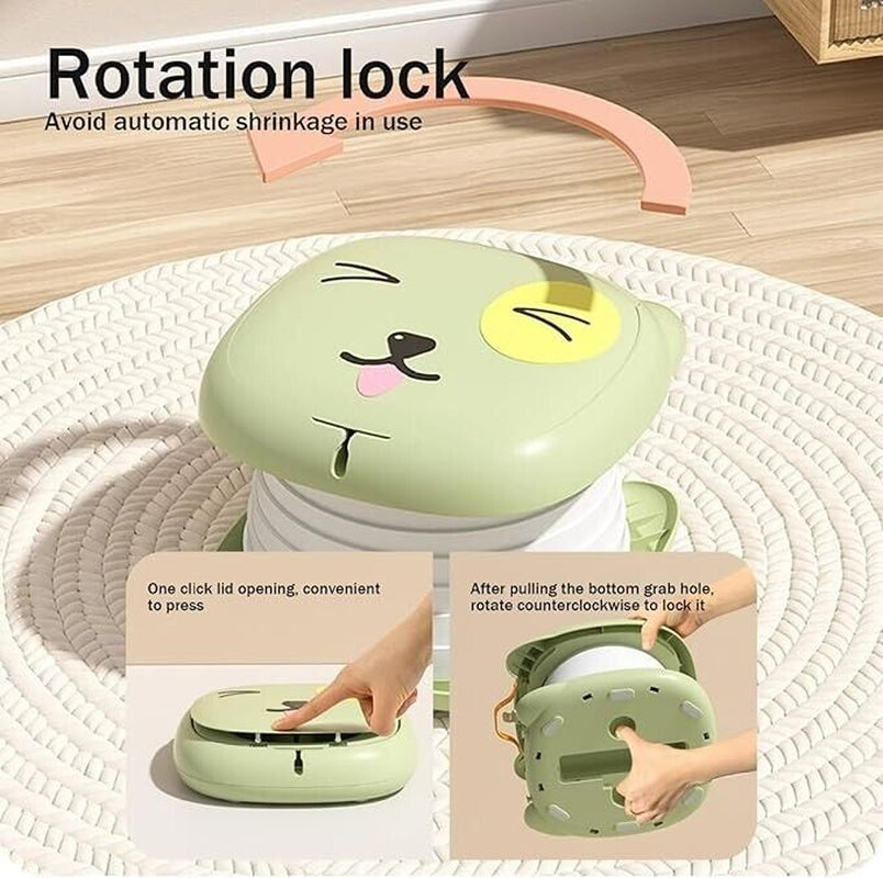 Travel Potty for Toddler Portable Foldable Potty Training Toilet for Boys Girls