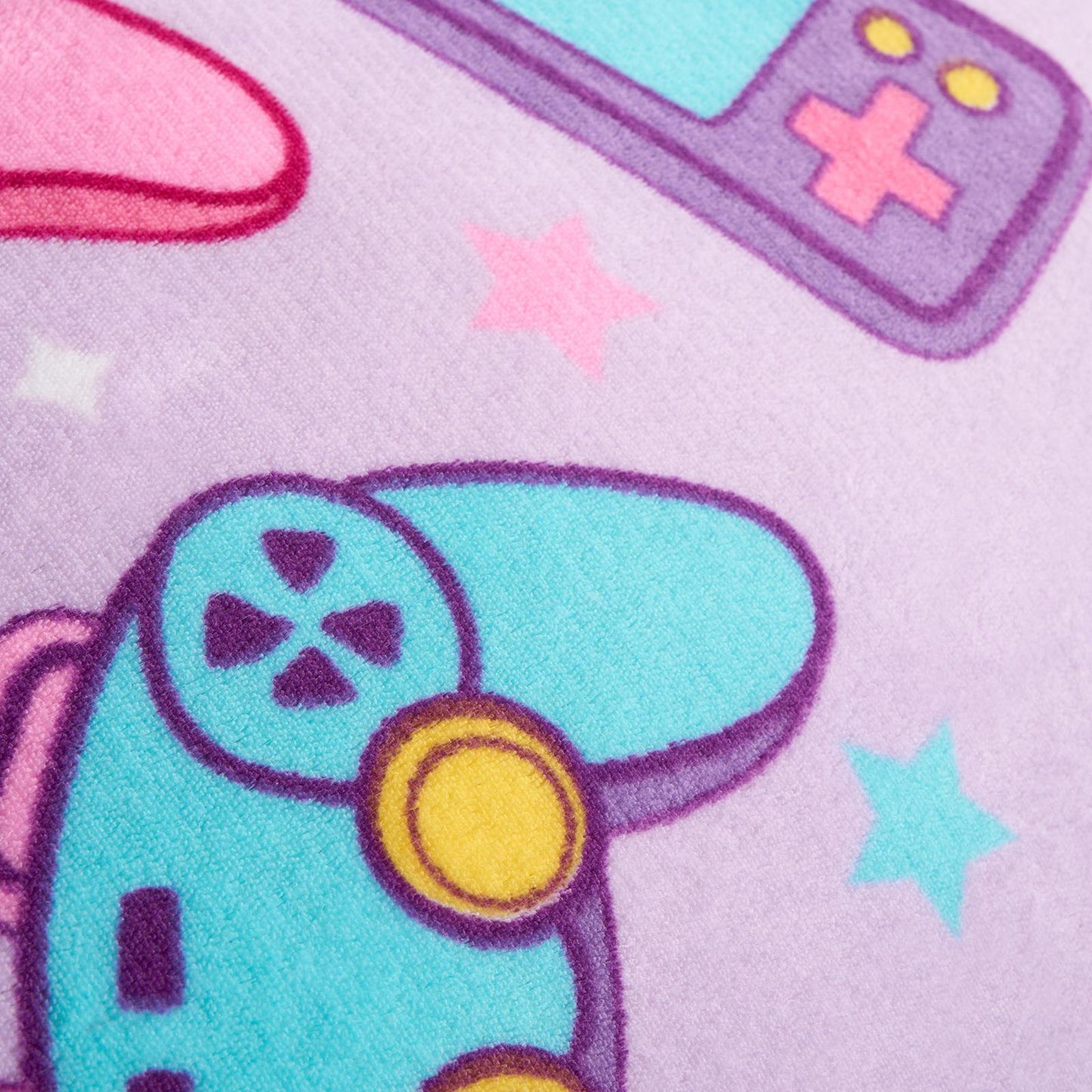 Gaming Duvet Cover Set Warm Fleece Bedding Quilt Thermal Warm Cosy Single Double