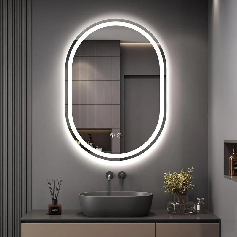 Dripex Bluetooth LED Bathroom Mirror