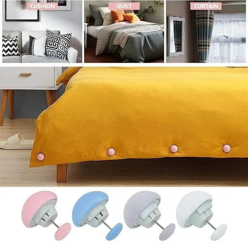 6X Duvet Cover Holding Clip Duvet Clips Set Keeps Comforter from Shifting UK