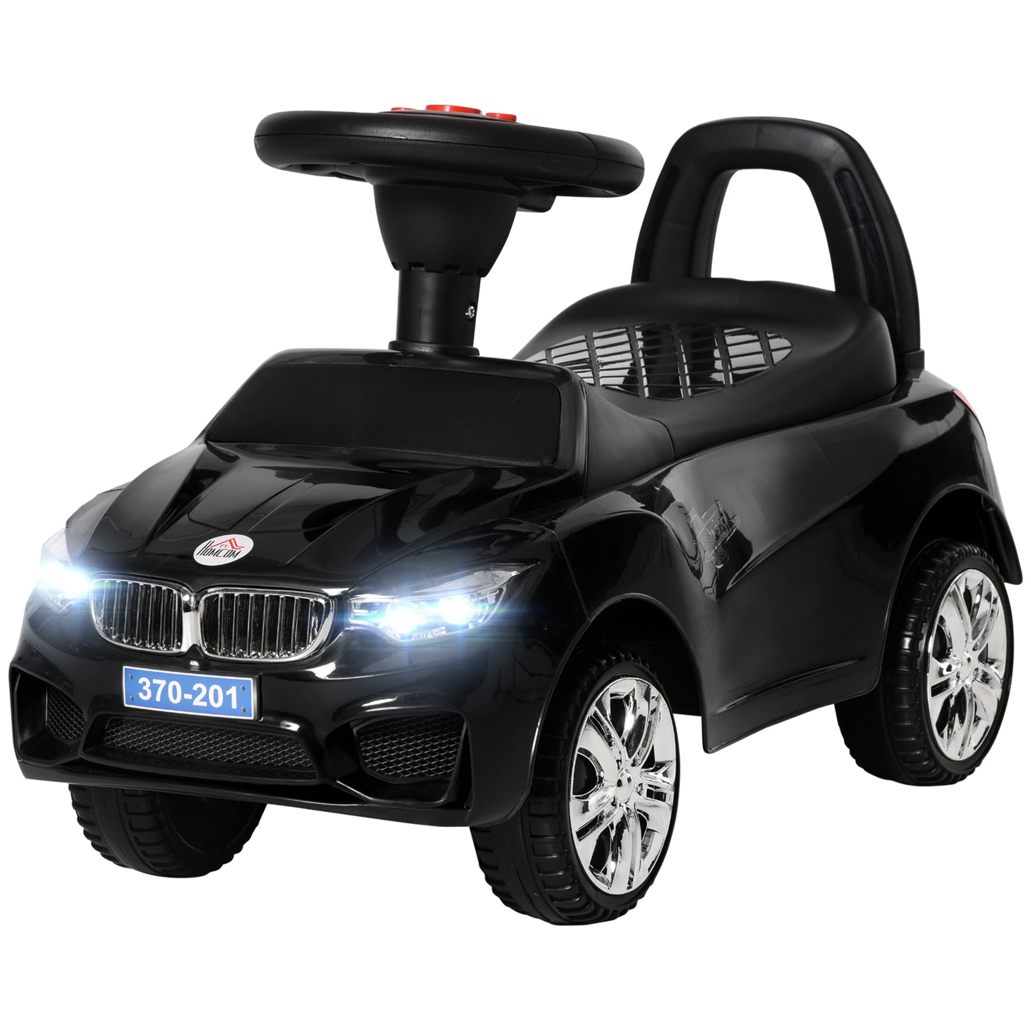 Ride on Sliding Car Baby Toddler Horn Music Working Lights Storage No Power