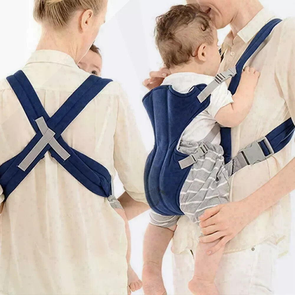 Adjustable Infant Baby Carrier Wrap Sling Hip Seat Newborn Backpack Breathable