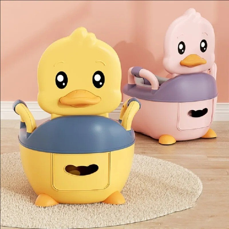 Baby Duck Toilet Boys Girls Potty Training Seat Child Ergonomic Chair Comfy UK
