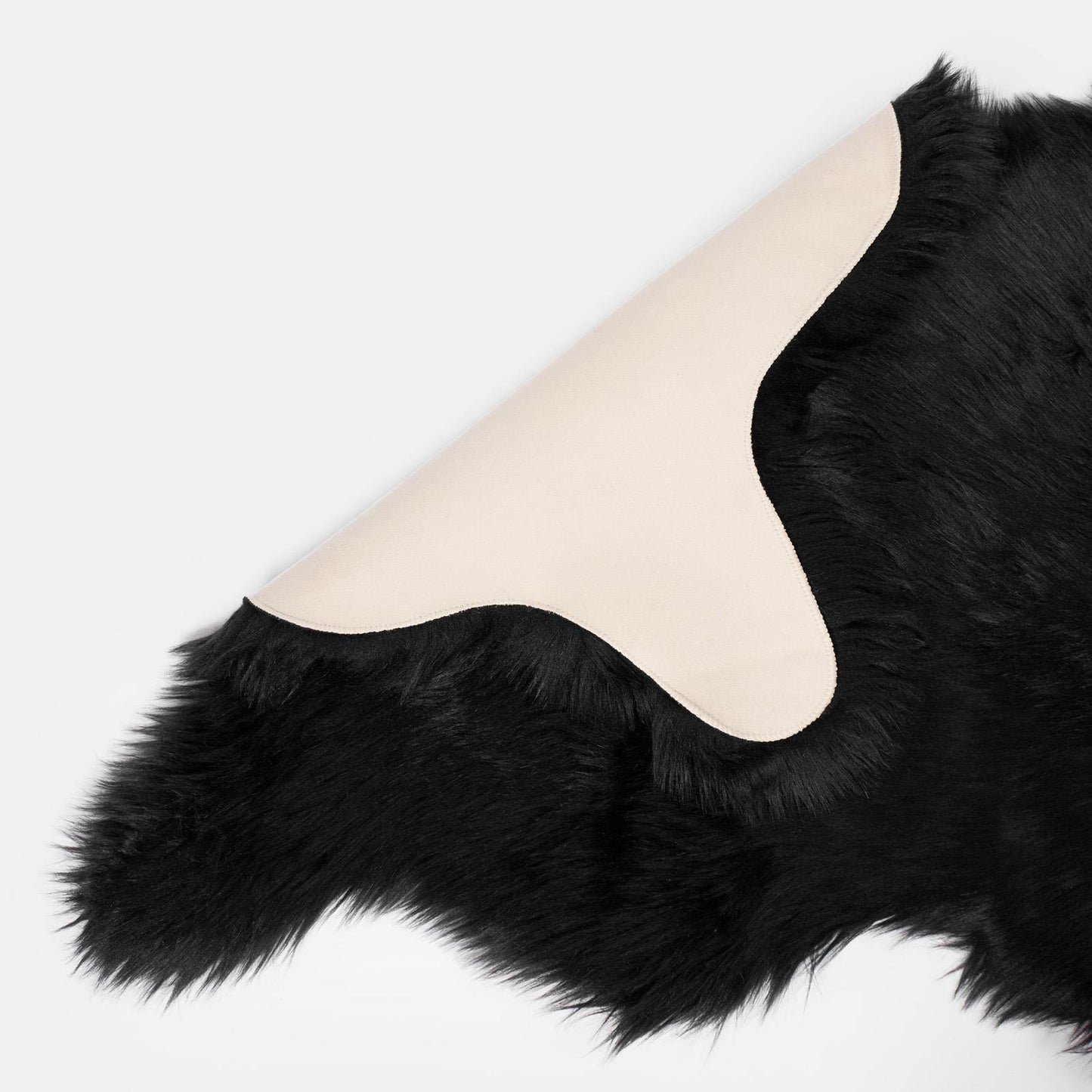 Sienna Faux Fur Sheepskin Area Rug - Plush Large Carpet for Living Room and Bedroom
