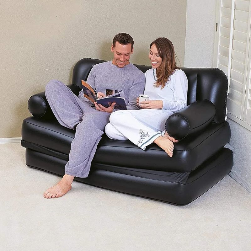 5-in-1 Inflatable Sofa Airbed Double