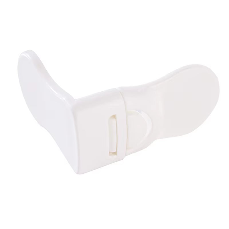 Child Safety Lock for Cabinets Drawers Anti-Pinch Protector White UK