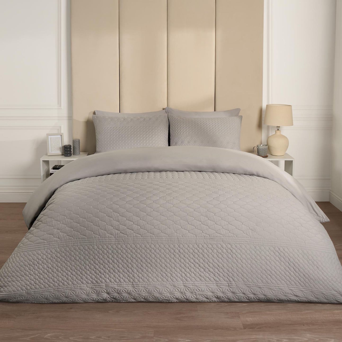 Geo Pinsonic Duvet Cover Set Quilt Bedding Set with Pillowcases Double King Size