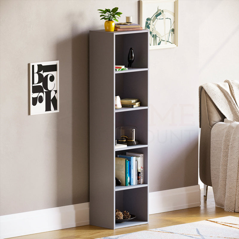 Cube 2 3 4 5 Tier Wooden Bookcase Shelf Shelving Display