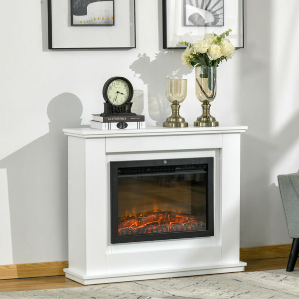Electric Fireplace Suite with Remote Control