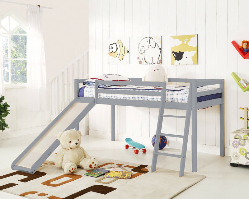Kids Cabin Bunk Bed with Mattress Choice - Cints and Home