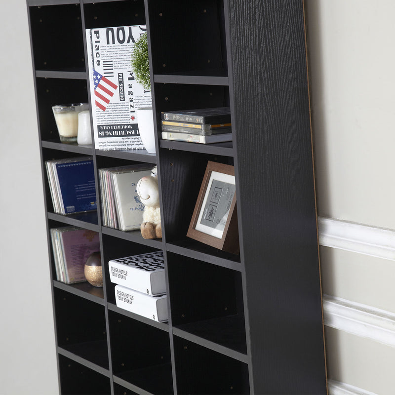 Wooden Shelves Bookcase Display Shelving Unit Adjustable - Cints and Home