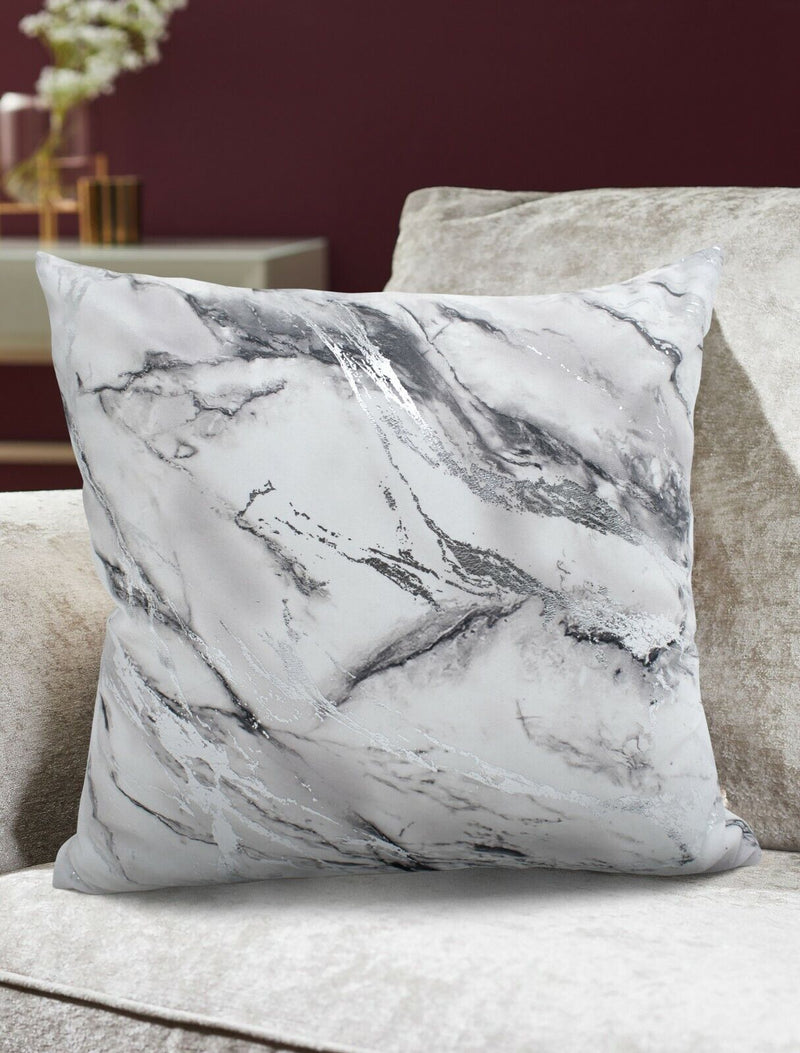 Reversible Marble Metallic Shimmer Blanket