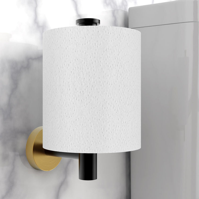 Toilet Roll Holder Dispenser Wall Mounted Stainless Steel Modern Style - Cints and Home