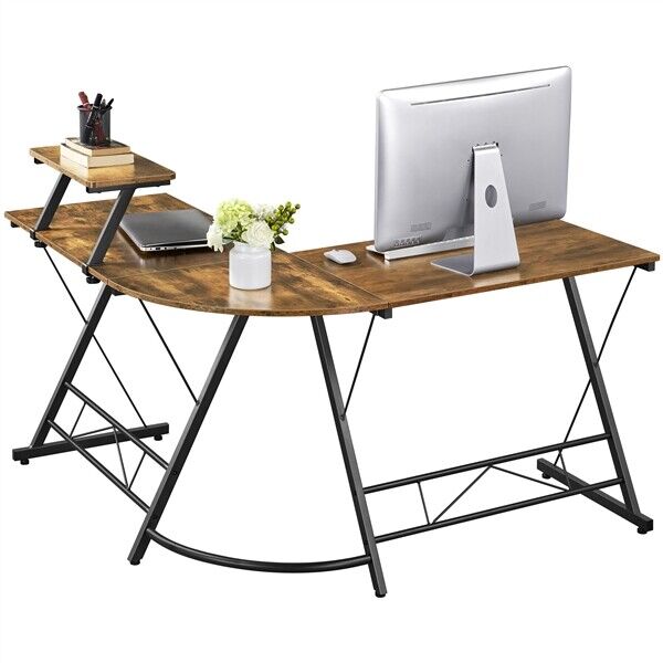 Computer Corner Desk PC Table - Cints and Home