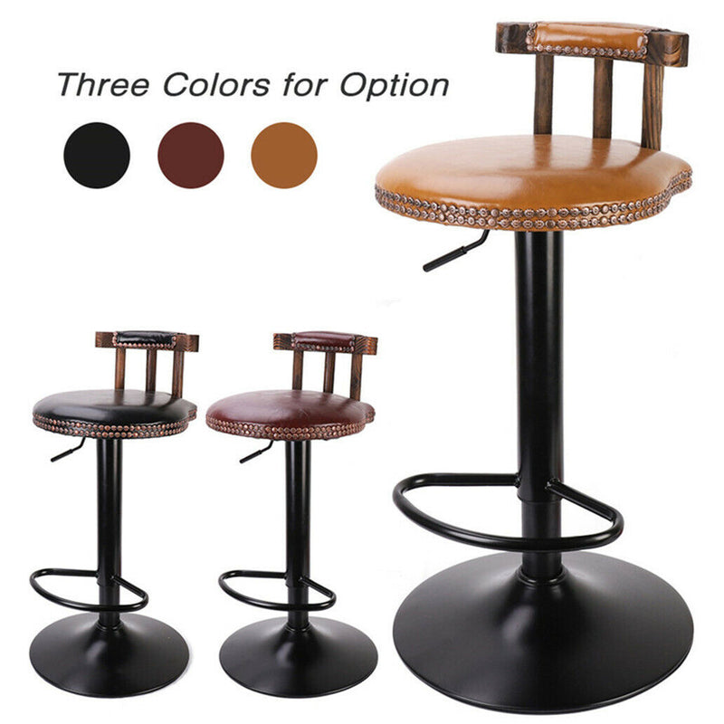 2pcs Leather Bar Stool - Cints and Home