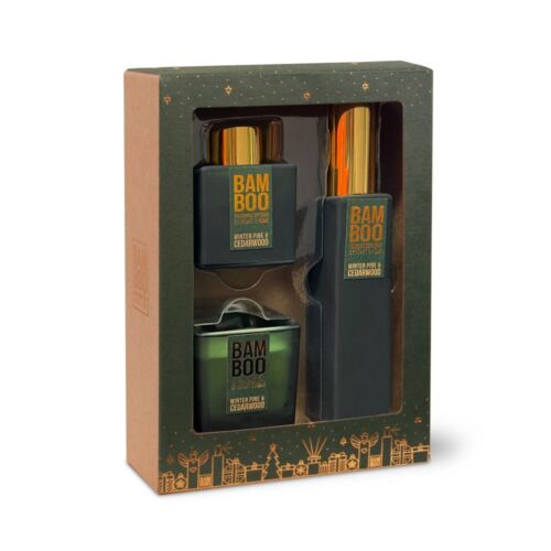 Bamboo Winter Collection Home Fragrance Gift Set