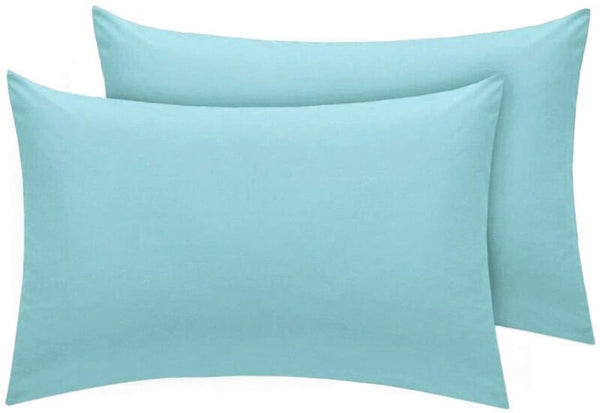 2x pillow case poly cotton
