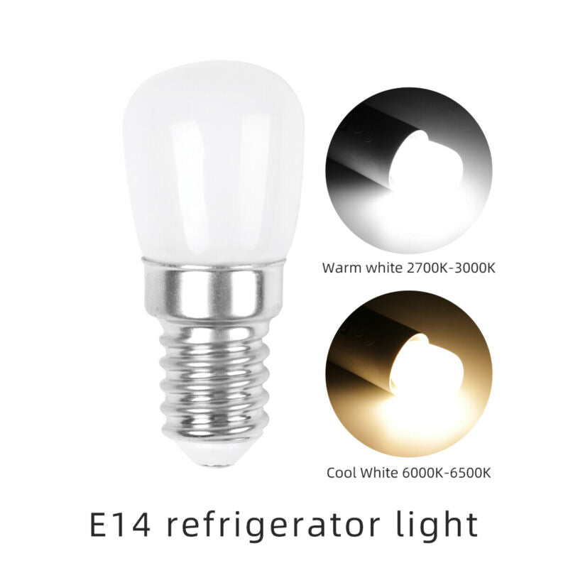 Fridge Bulb LED Pygmy Small Screw Daylight White Also Fits Salt Lamps - Cints and Home