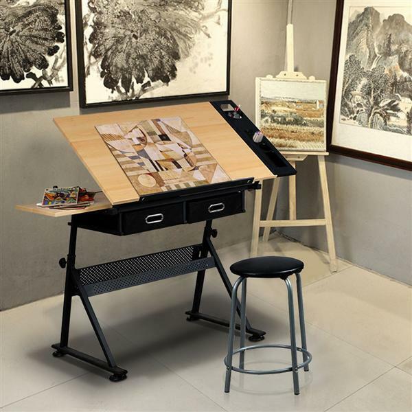 Adjustable Drafting Table Art Craft Drawing Desk