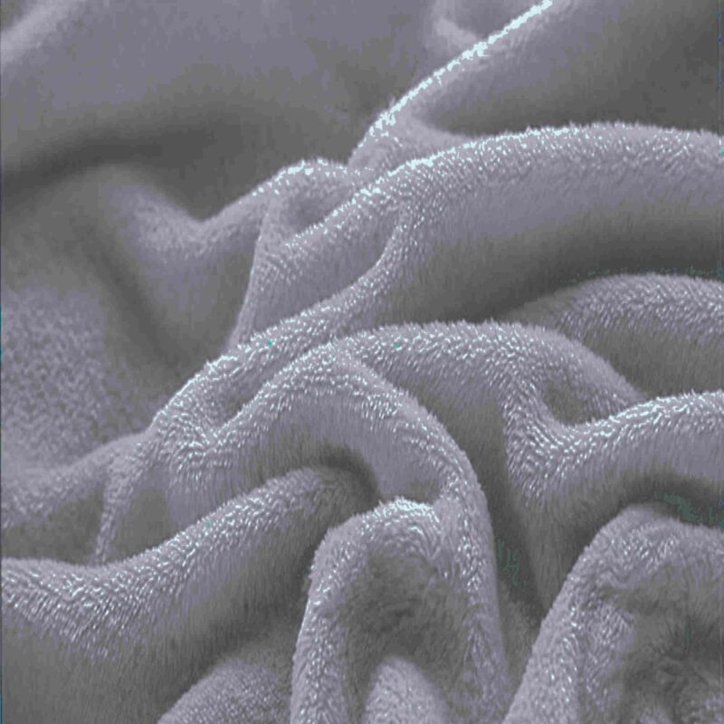 Fleece Duvet Quilt Cover Bedding Set Thermal