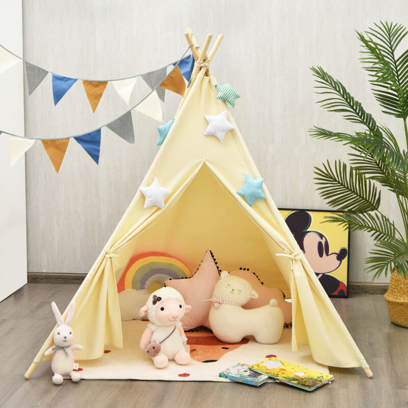 Kids Teepee Play Tent Folding Camping - Cints and Home