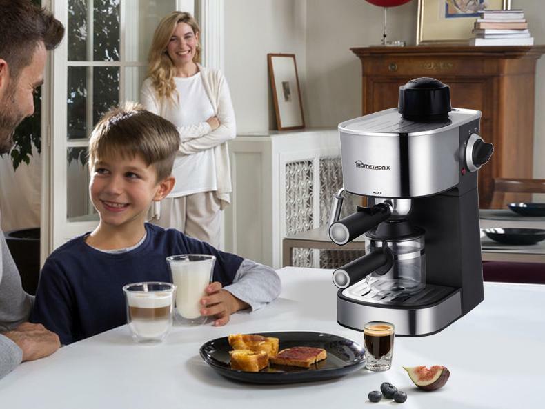 4 Bar Coffee Maker Machine Espresso Latte