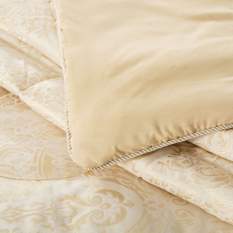 Quilted Embossed Bedspread 3 Piece Bedding Set