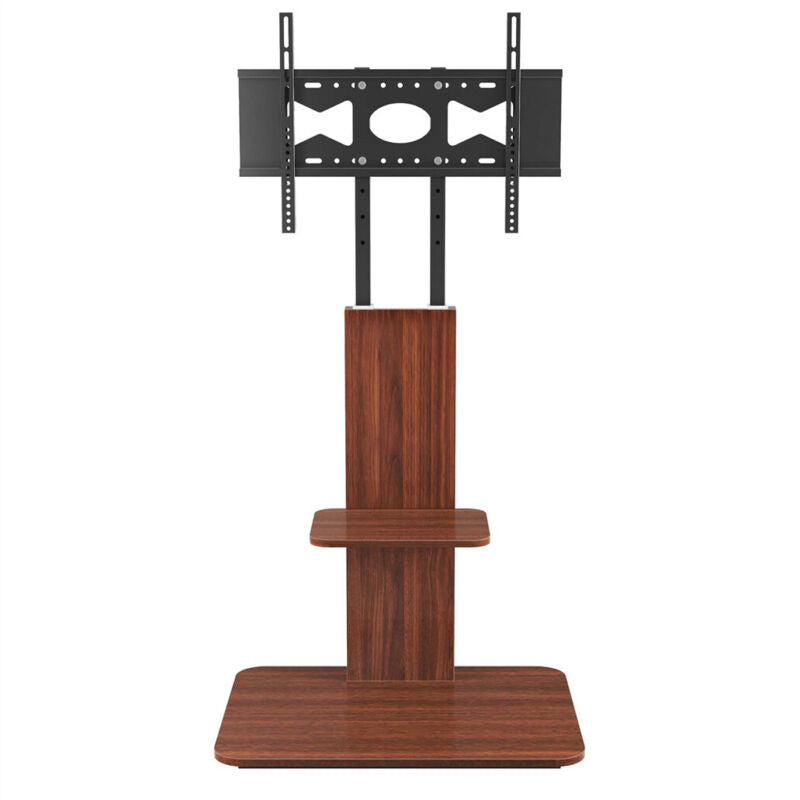Industrial TV Floor Stand 32-65inch LCD LED Height Adjustable with Shelves - Cints and Home