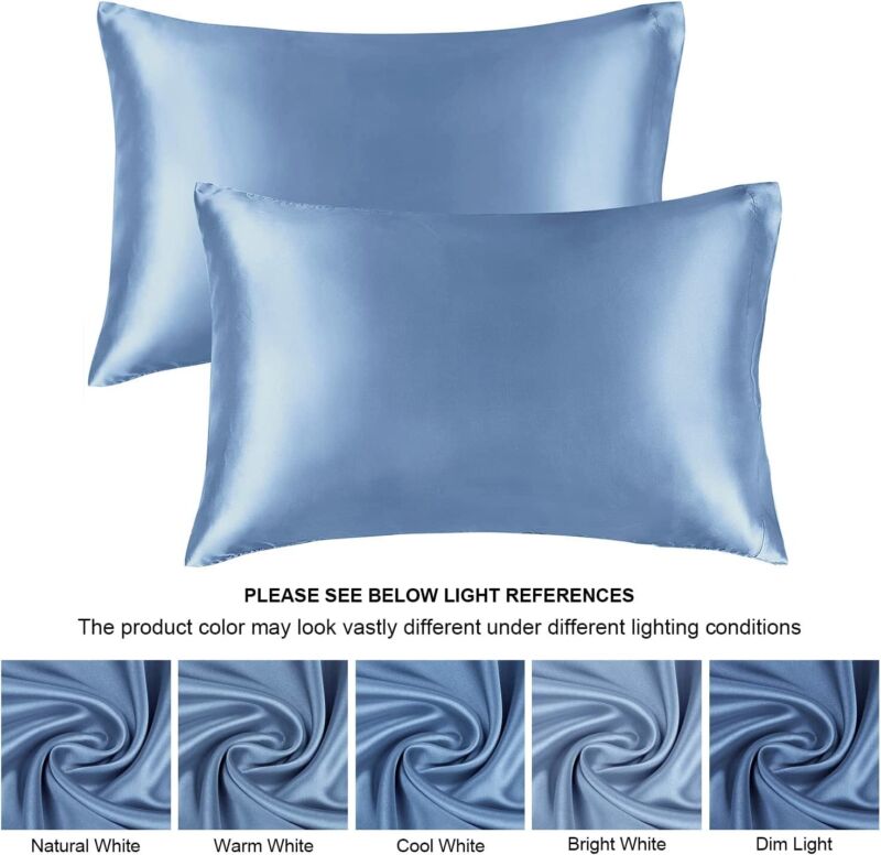 2 Pack Satin Silk Pillowcase For Hair & Skin