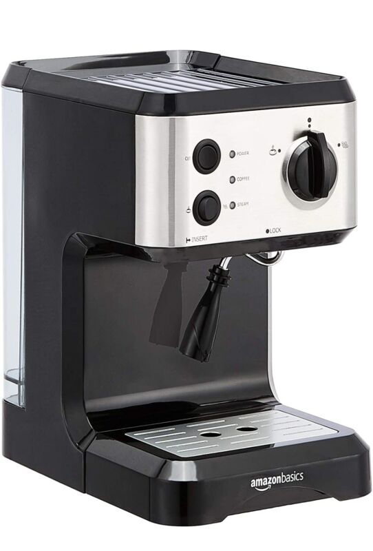 Espresso Coffee Machine Maker With Milk Frother