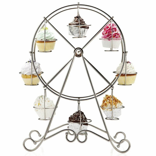 8 Cupcake Ferris Wheel Display Stand Novelty