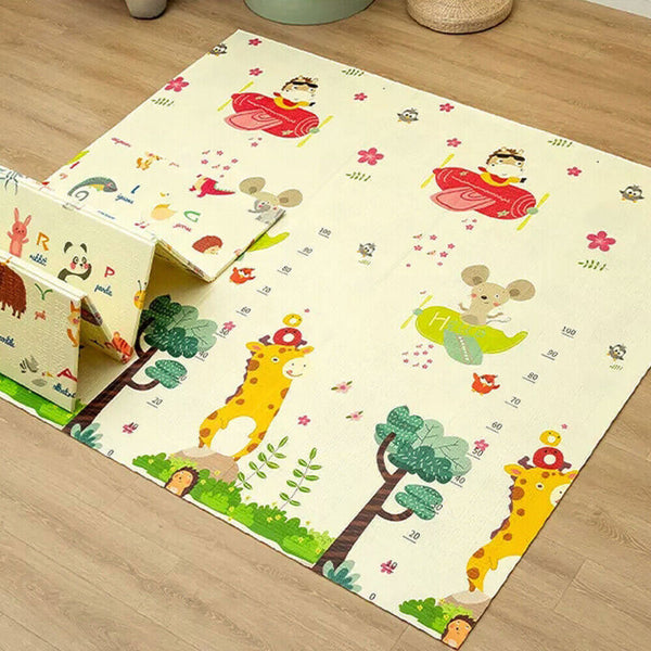 Play Mat 2 Side Baby Kids Soft Blanket Folding - Cints and Home