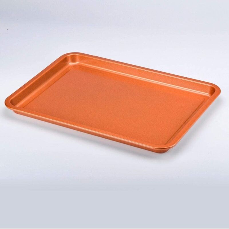 Copper tray set 2 pcs