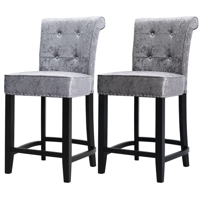 2X Kitchen Counter Height Bar Stools Dining