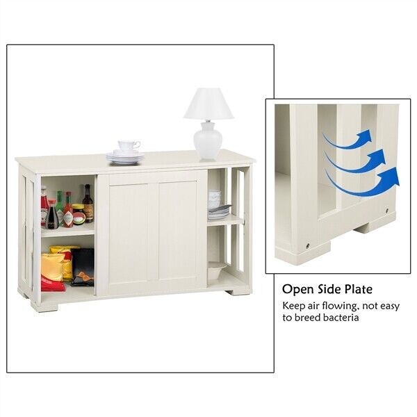 Kitchen Stackable Sideboard Storage Dining Buffet