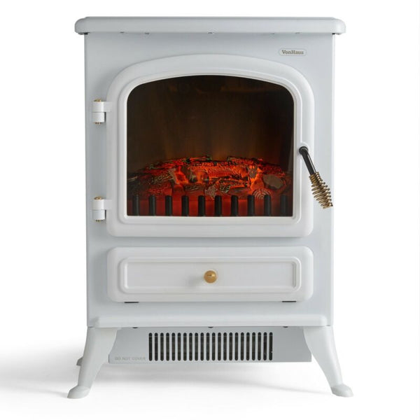 Electric Stove Portable Flame Effect Log Burner Fireplace - Cints and Home