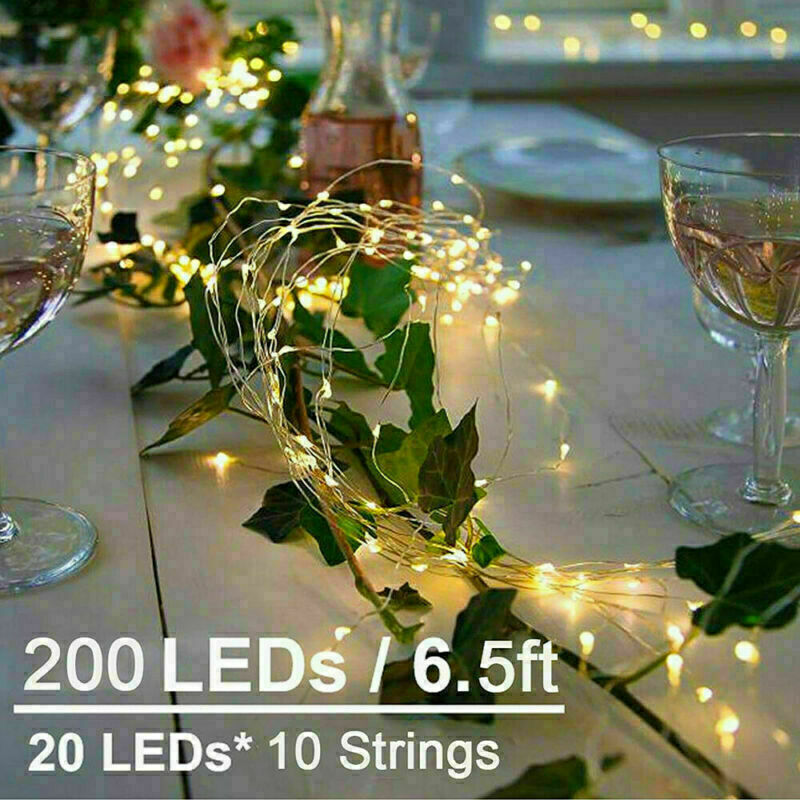 100LED Solar Waterfall Vine String Lights Tree Fairy Lamp - Cints and Home