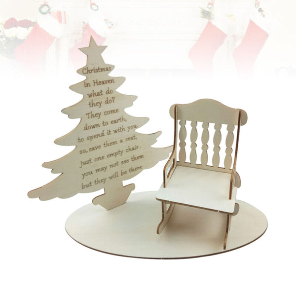 2 Pcs Bamboo Christmas Decorations for Home