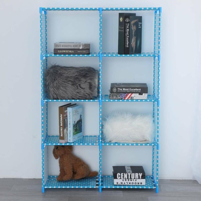 Modern 5 Tier Book Shelves Storage Display Bookcase - Cints and Home