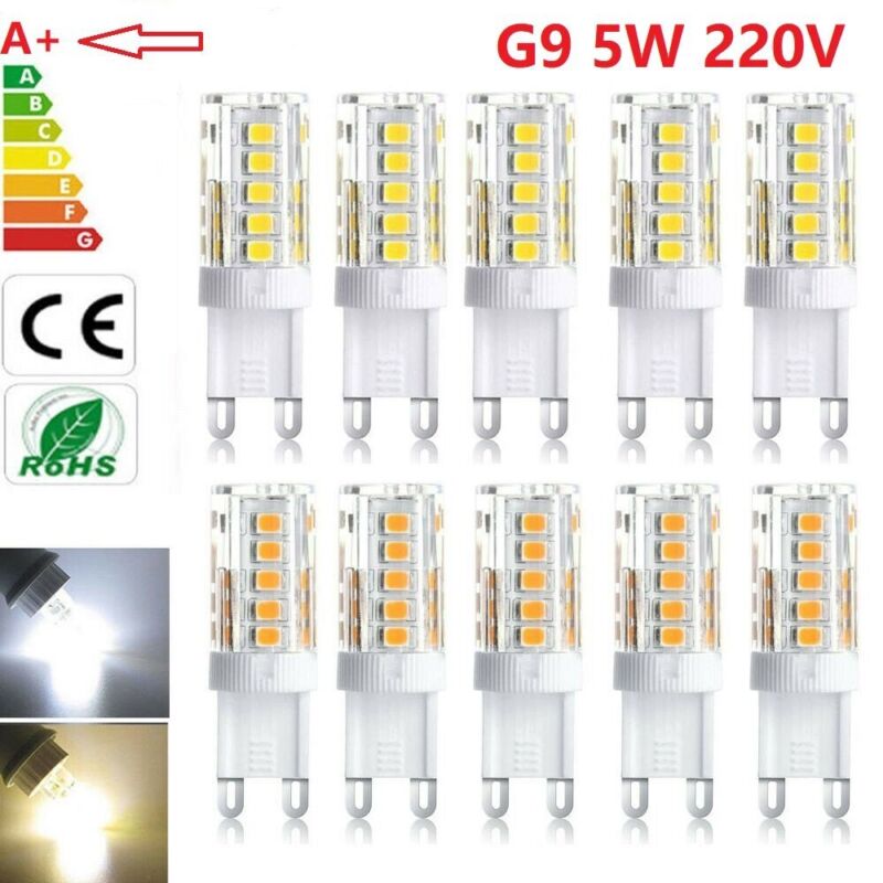 10PCS G9 LED Bulb 5W Capsule Light Replace Halogen Cold/Warm - Cints and Home