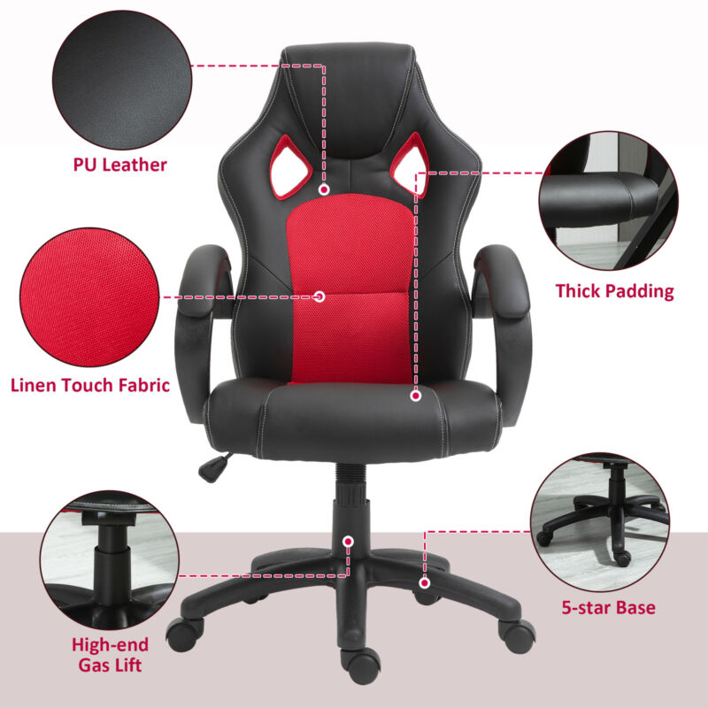 Racing Gaming Chair Swivel Home Office Gamer Desk Chair - Cints and Home