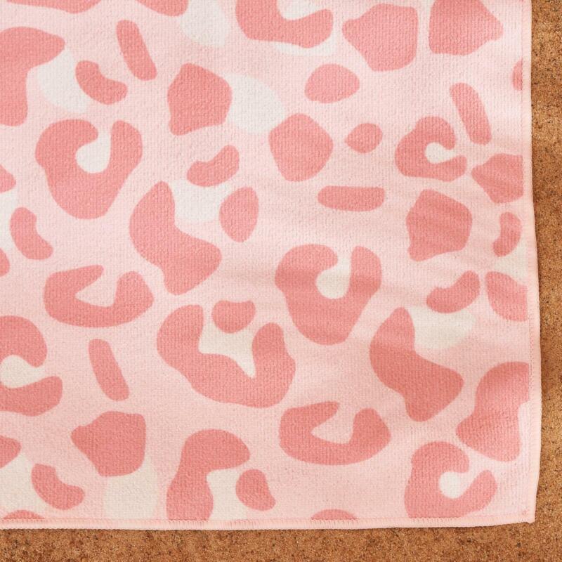 Leopard Print Beach Towel Large Microfibre Quick