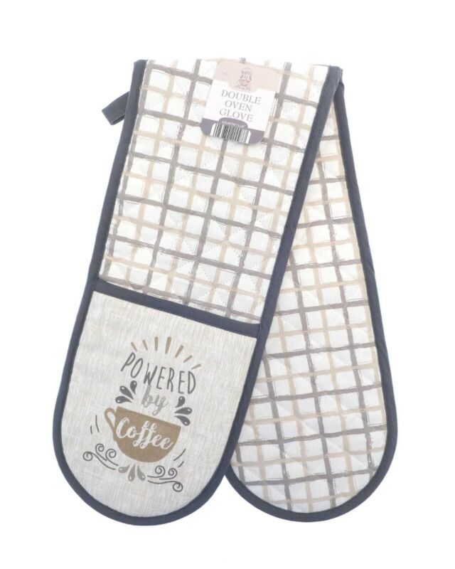 100% Cotton Single/Double Oven Glove or Apron