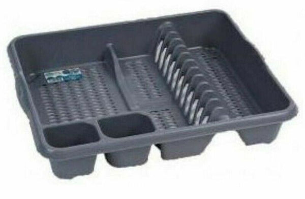 Kitchen plastic plate organiser and drainer