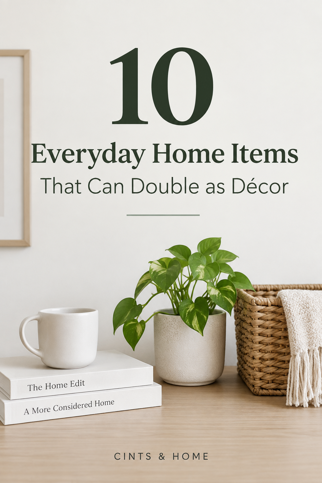 10 Everyday Home Items That Can Double as Décor