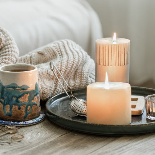 Glass candles