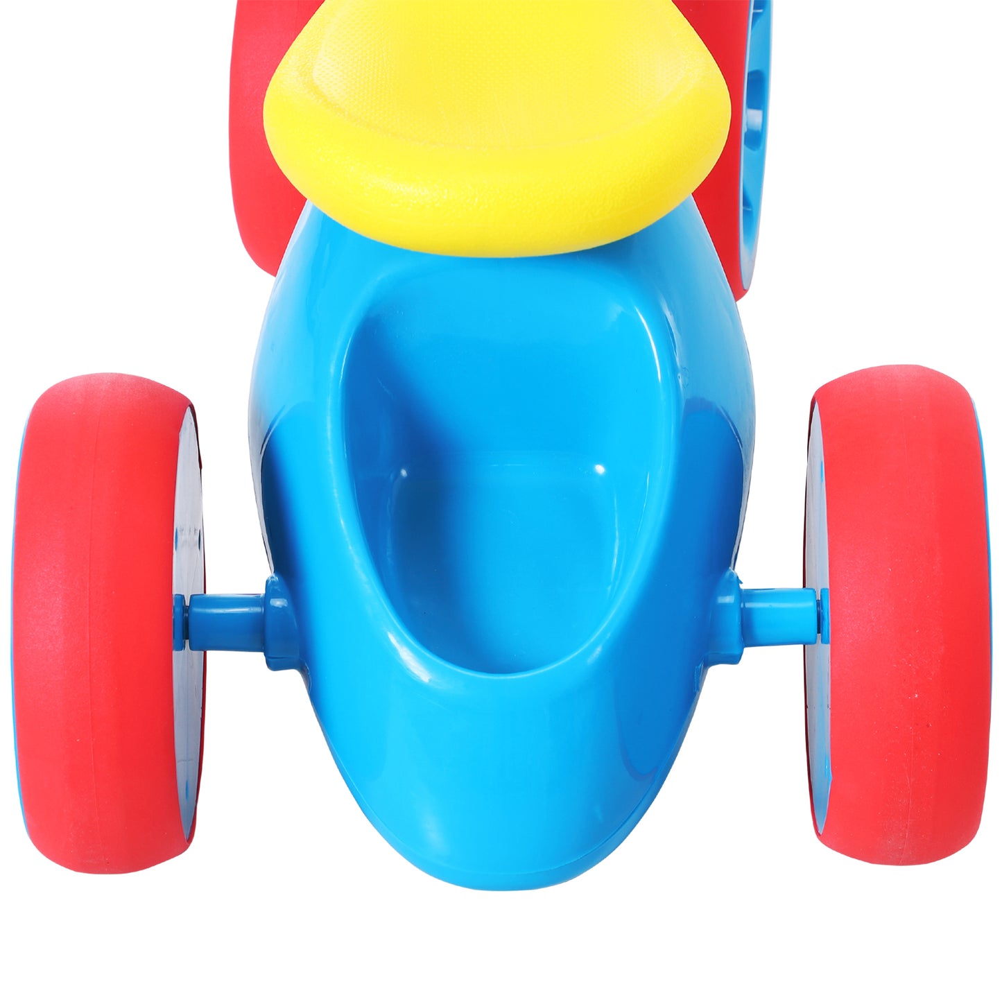 Baby Balance Bike Toddler Safe Training 4 Smooth Rubber Wheels W/Storage Bin