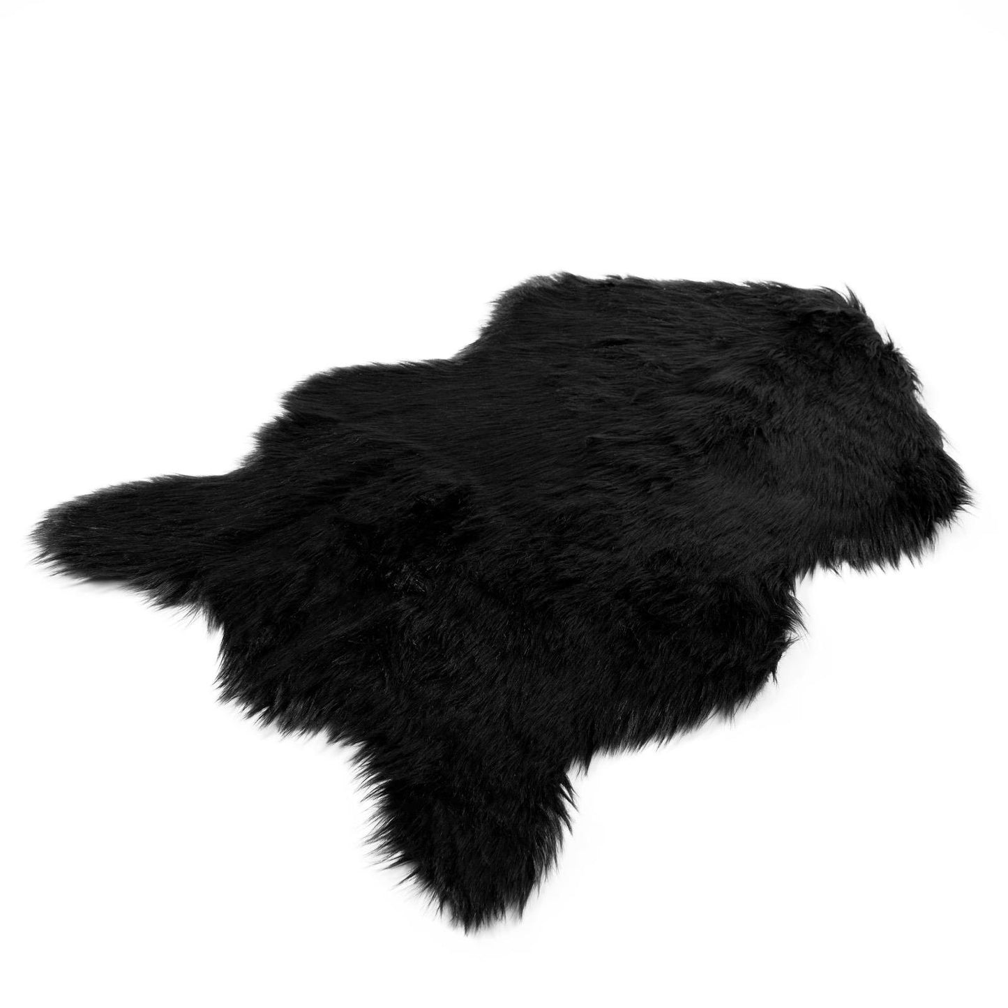 Sienna Faux Fur Sheepskin Area Rug - Plush Large Carpet for Living Room and Bedroom