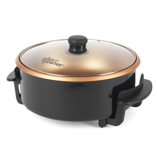 Electric Multi Cooker Non-Stick Cooking Pan Skillet Meal Maker Giles & Posner